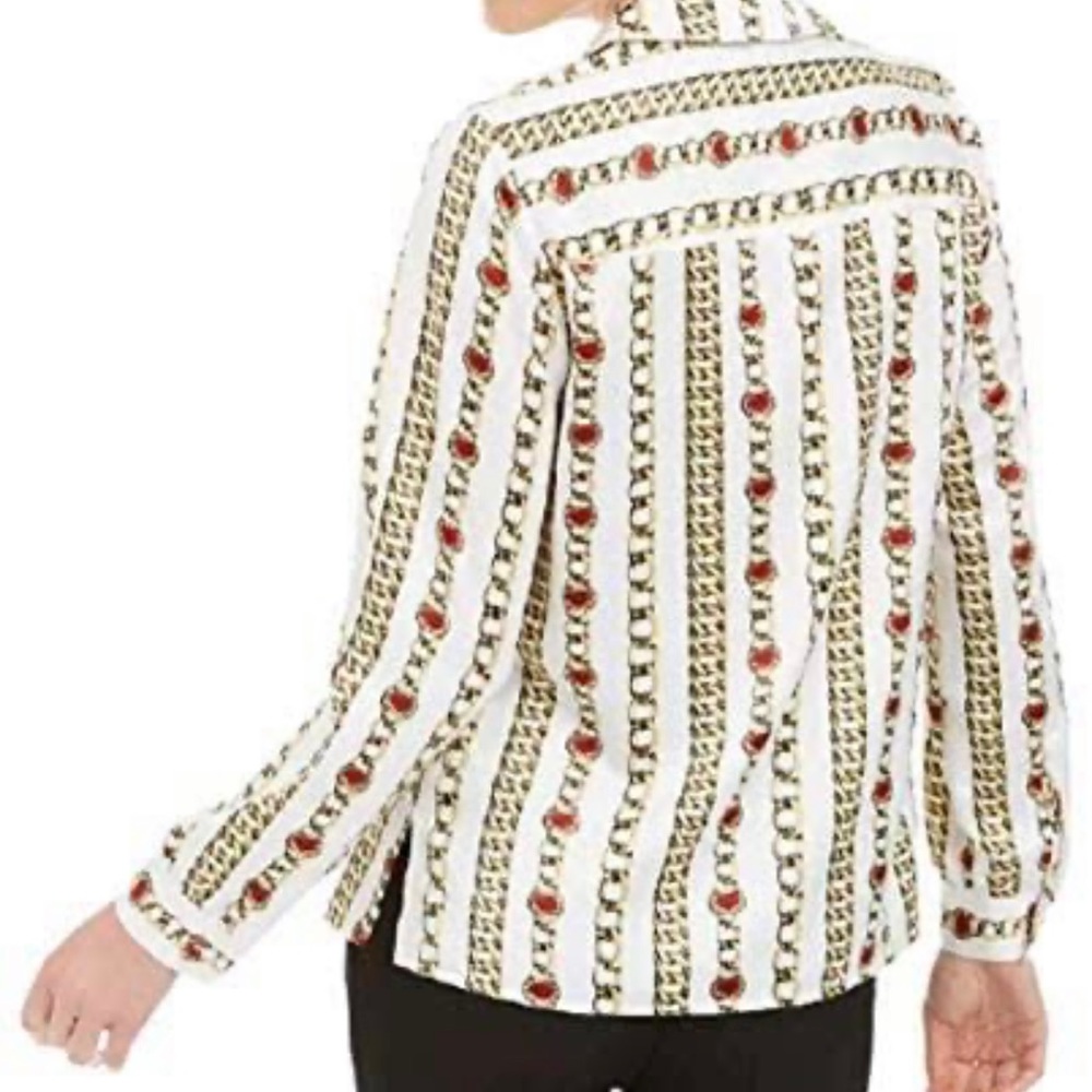 KASPER SATIN BLOUSE - Picture 2 of 6
